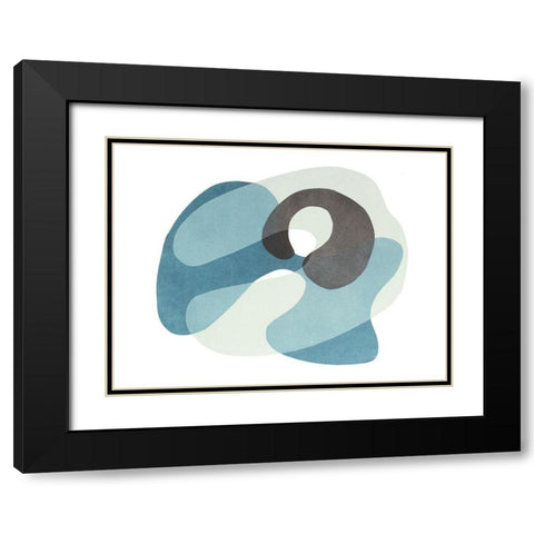 Homage to Eames II Black Modern Wood Framed Art Print with Double Matting by Delamater, Rob