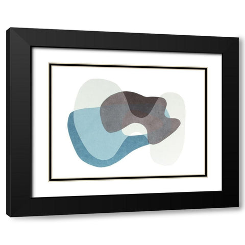 Homage to Eames III Black Modern Wood Framed Art Print with Double Matting by Delamater, Rob
