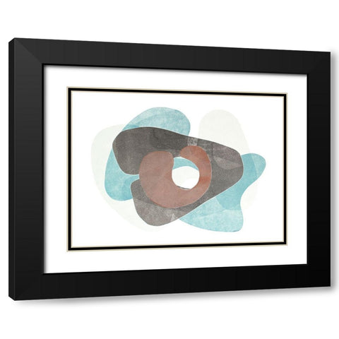 Homage to Eames V Black Modern Wood Framed Art Print with Double Matting by Delamater, Rob