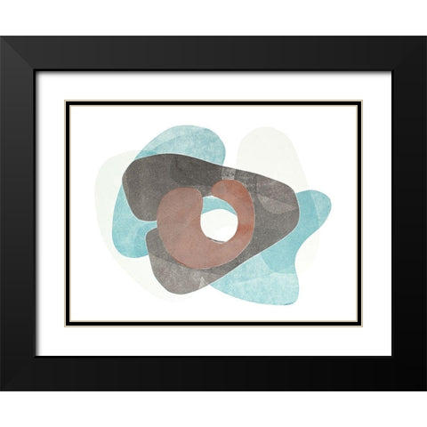 Homage to Eames V Black Modern Wood Framed Art Print with Double Matting by Delamater, Rob