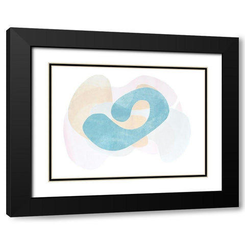 Homage to Eames VIII Black Modern Wood Framed Art Print with Double Matting by Delamater, Rob