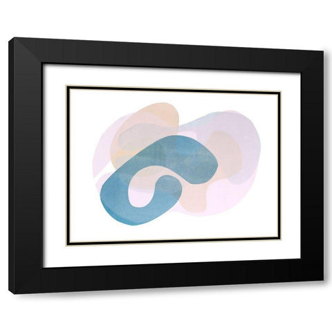 Homage to Eames IX Black Modern Wood Framed Art Print with Double Matting by Delamater, Rob