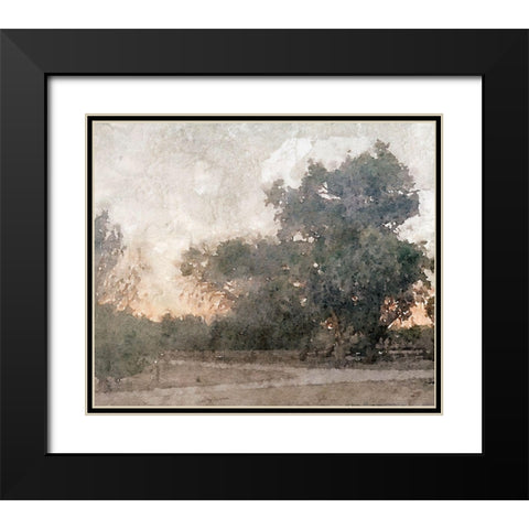 November Morning Mist I Black Modern Wood Framed Art Print with Double Matting by Orlov, Irena