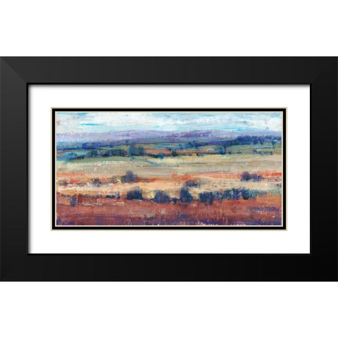 Temperate Terrain II Black Modern Wood Framed Art Print with Double Matting by OToole, Tim