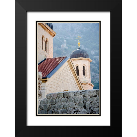 Morning Light II - Kotor, Montenegro Black Modern Wood Framed Art Print with Double Matting by DeNardo, Laura