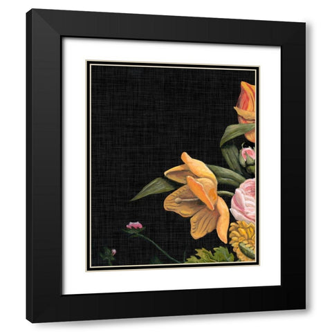 Baroque Grid I Black Modern Wood Framed Art Print with Double Matting by McCavitt, Naomi