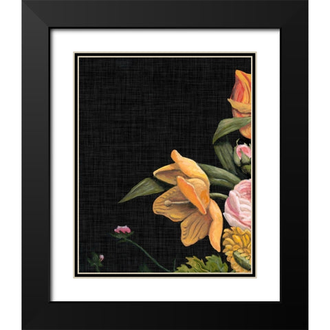 Baroque Grid I Black Modern Wood Framed Art Print with Double Matting by McCavitt, Naomi