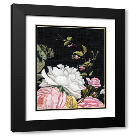 Baroque Grid III Black Modern Wood Framed Art Print with Double Matting by McCavitt, Naomi