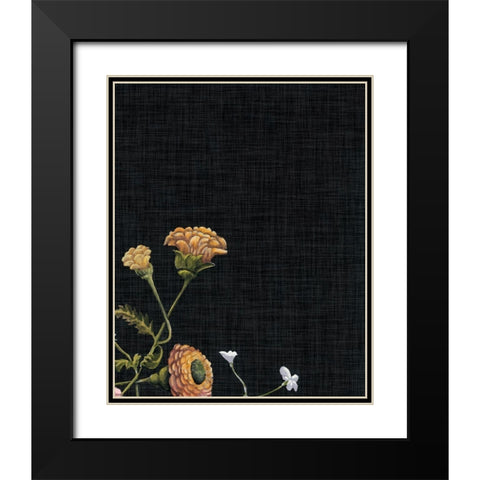 Baroque Grid IV Black Modern Wood Framed Art Print with Double Matting by McCavitt, Naomi