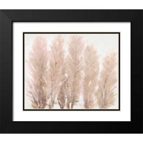 Pampas Grass I Black Modern Wood Framed Art Print with Double Matting by OToole, Tim