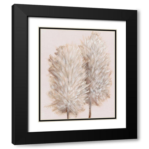 Pampas Grass III Black Modern Wood Framed Art Print with Double Matting by OToole, Tim