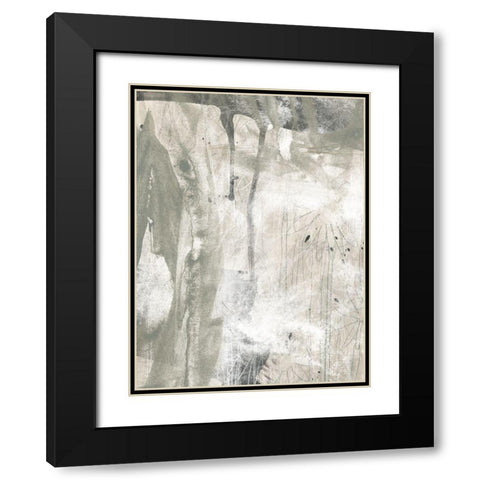 Stonewash II Black Modern Wood Framed Art Print with Double Matting by Vess, June Erica