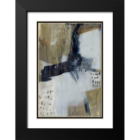 Gage II Black Modern Wood Framed Art Print with Double Matting by Jachimiec, Sue