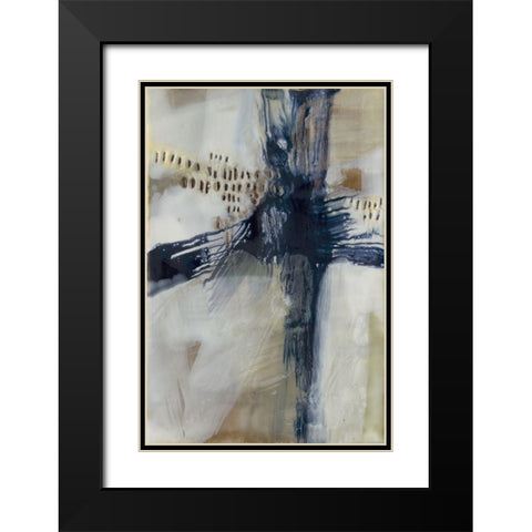 Gage III Black Modern Wood Framed Art Print with Double Matting by Jachimiec, Sue