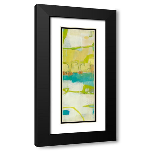 Abroad II Black Modern Wood Framed Art Print with Double Matting by Jachimiec, Sue