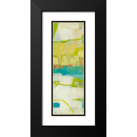 Abroad II Black Modern Wood Framed Art Print with Double Matting by Jachimiec, Sue