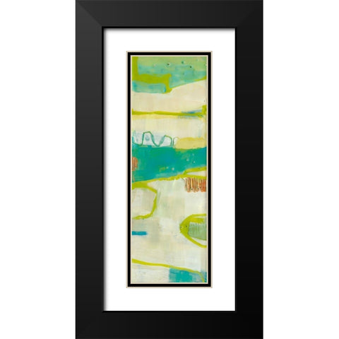 Abroad III Black Modern Wood Framed Art Print with Double Matting by Jachimiec, Sue