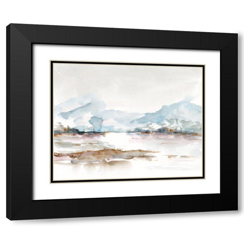 Across the Marsh I Black Modern Wood Framed Art Print with Double Matting by Harper, Ethan