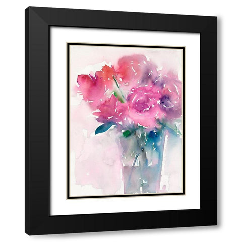 Half A Dozen Black Modern Wood Framed Art Print with Double Matting by Dixon, Samuel