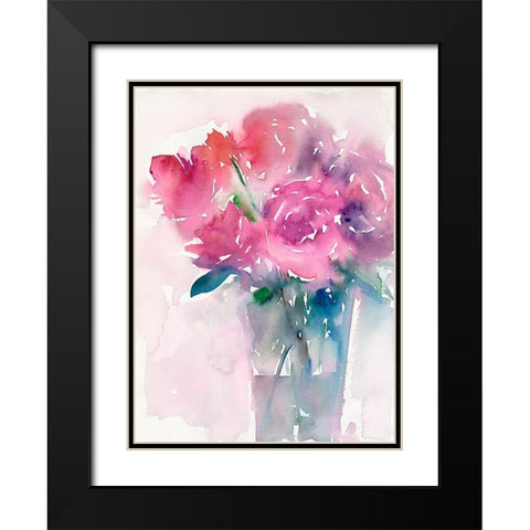 Half A Dozen Black Modern Wood Framed Art Print with Double Matting by Dixon, Samuel