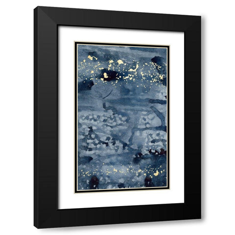Spindrift I Black Modern Wood Framed Art Print with Double Matting by Binder, Vanessa