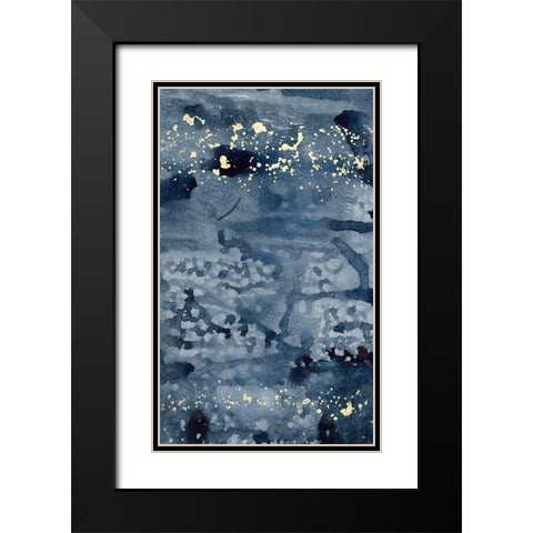 Spindrift I Black Modern Wood Framed Art Print with Double Matting by Binder, Vanessa