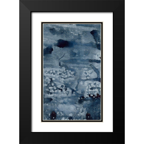 Spindrift I Black Modern Wood Framed Art Print with Double Matting by Binder, Vanessa