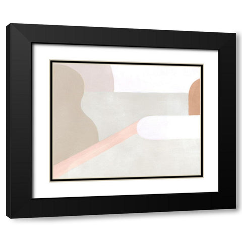 Light Landscape I Black Modern Wood Framed Art Print with Double Matting by Popp, Grace