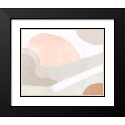 Light Landscape II Black Modern Wood Framed Art Print with Double Matting by Popp, Grace