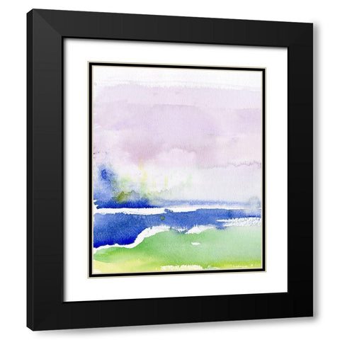 Into the Mystic I Black Modern Wood Framed Art Print with Double Matting by Ludwig, Alicia