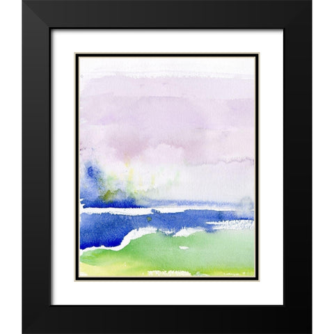 Into the Mystic I Black Modern Wood Framed Art Print with Double Matting by Ludwig, Alicia