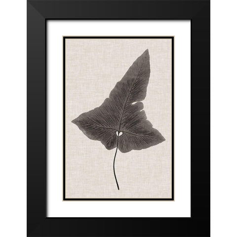 Custom Fern Family I (LG) Black Modern Wood Framed Art Print with Double Matting by Lowe