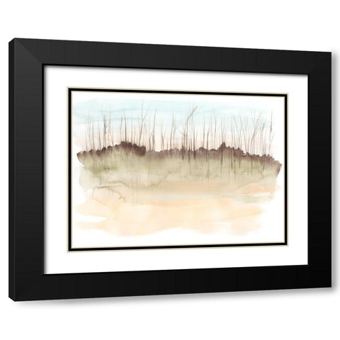Emerging Spring I Black Modern Wood Framed Art Print with Double Matting by Goldberger, Jennifer