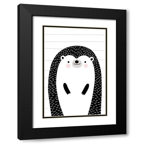 Custom Mix and Match Animal IX Black Modern Wood Framed Art Print with Double Matting by Borges, Victoria