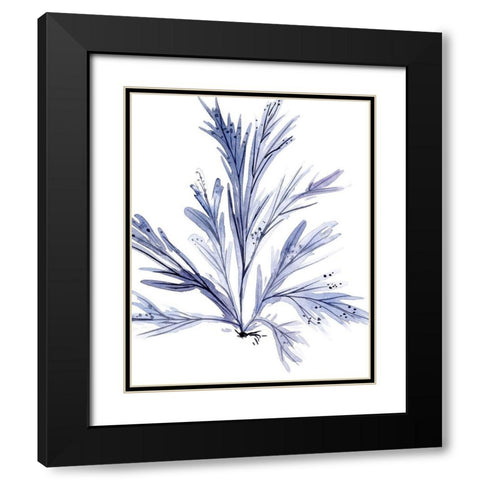 Living Under Sea IV Black Modern Wood Framed Art Print with Double Matting by Wang, Melissa