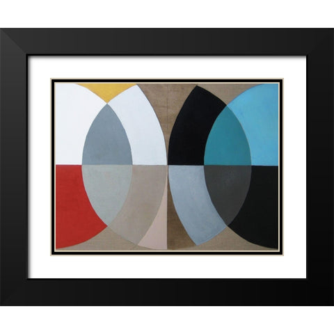 Clear Intentions I Black Modern Wood Framed Art Print with Double Matting by Bellissimo Art