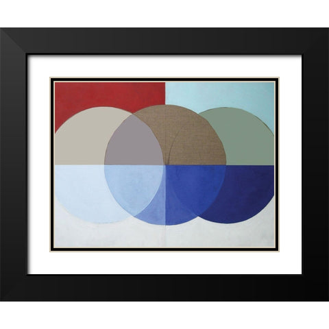 Clear Intentions III Black Modern Wood Framed Art Print with Double Matting by Bellissimo Art
