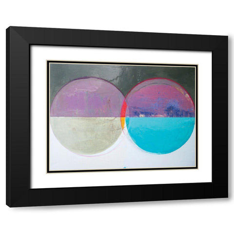 Clear Intentions V Black Modern Wood Framed Art Print with Double Matting by Bellissimo Art