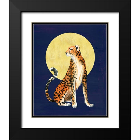 Queen of the Jungle I Black Modern Wood Framed Art Print with Double Matting by Popp, Grace