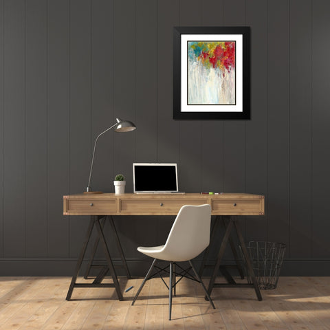 Unbound II Black Modern Wood Framed Art Print with Double Matting by Bothne, Janet
