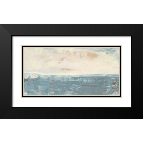 Peace and Calm III Black Modern Wood Framed Art Print with Double Matting by Bramma, Lila