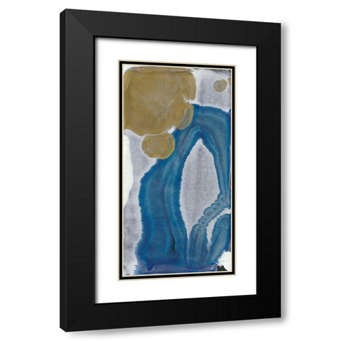 Invulnerable II Black Modern Wood Framed Art Print with Double Matting by Bramma, Lila
