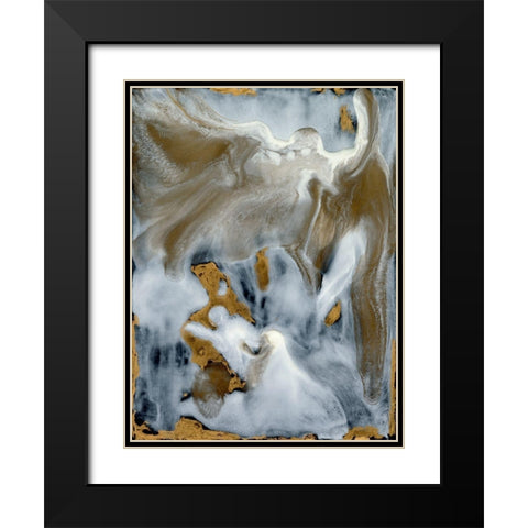 Power of Life III Black Modern Wood Framed Art Print with Double Matting by Bramma, Lila