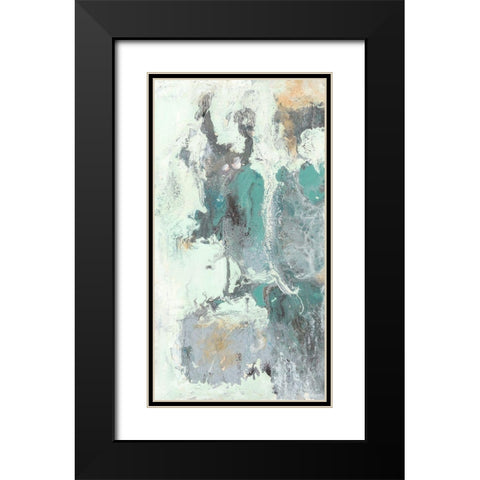 Dancing with Love I Black Modern Wood Framed Art Print with Double Matting by Bramma, Lila