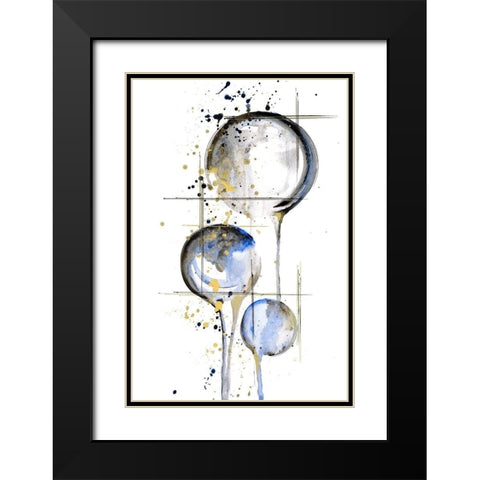 Pioneer III Black Modern Wood Framed Art Print with Double Matting by Liama, Lily