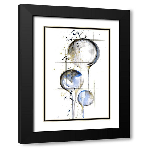 Pioneer III Black Modern Wood Framed Art Print with Double Matting by Liama, Lily