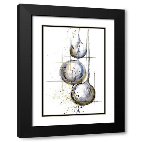 Pioneer IV Black Modern Wood Framed Art Print with Double Matting by Liama, Lily