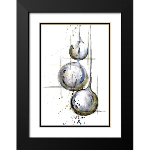 Pioneer IV Black Modern Wood Framed Art Print with Double Matting by Liama, Lily