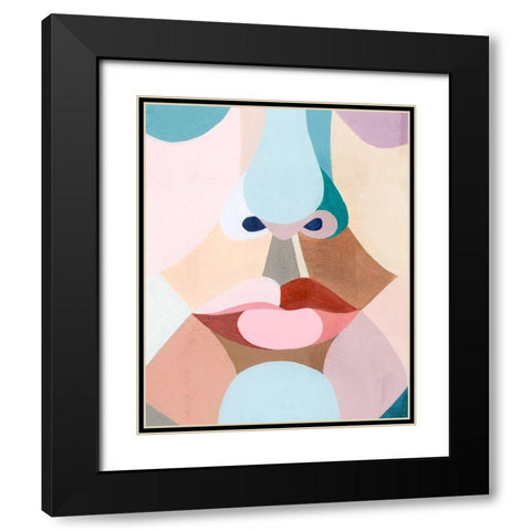Delicate Features I Black Modern Wood Framed Art Print with Double Matting by Popp, Grace