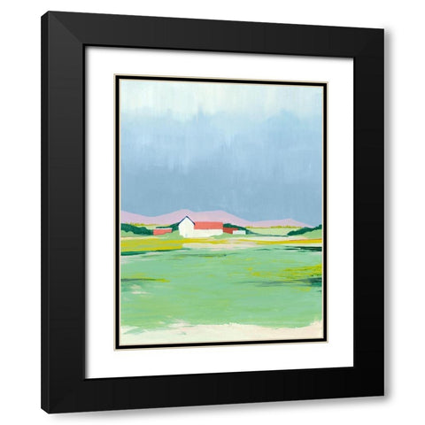 Spring Fallow I Black Modern Wood Framed Art Print with Double Matting by Popp, Grace